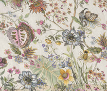 Charger l'image dans la galerie, Tissu en lin fleuri