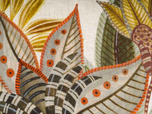 Charger l'image dans la galerie, Coussin en lin carré "Singes"