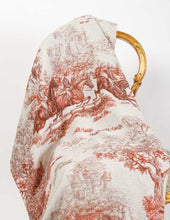 Charger l'image dans la galerie, Plaid en lin " journée à la chasse"