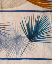 Charger l'image dans la galerie, Plaid en lin "Tropiques"