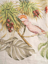 Charger l'image dans la galerie, Plaid en lin "Perroquets"