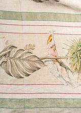 Charger l'image dans la galerie, Plaid en lin "Perroquets"