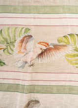 Charger l'image dans la galerie, Plaid en lin "Perroquets"