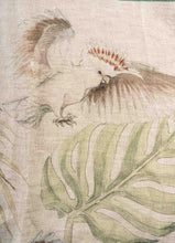 Charger l'image dans la galerie, Plaid en lin "Perroquets"