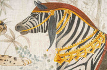 Load image into Gallery viewer, Rectangular linen cushion "India"