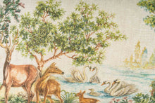 Charger l'image dans la galerie, Coussin rectangulaire en lin "Féérie"