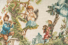 Charger l'image dans la galerie, Coussin carré en lin "Féérie"