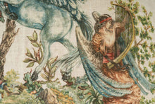 Charger l'image dans la galerie, Coussin carré en lin "Féérie"