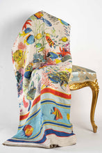 Charger l'image dans la galerie, Plaid en lin "Corail"