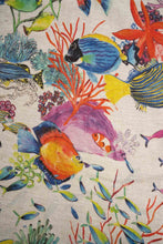 Charger l'image dans la galerie, Plaid en lin "Corail"