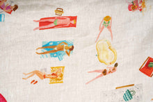 Charger l'image dans la galerie, Plaid en lin " Plage"