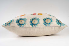 Charger l'image dans la galerie, Coussin carré en lin "Plage"