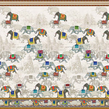 Charger l'image dans la galerie, Plaid en lin "Eléphants"