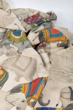 Charger l'image dans la galerie, Plaid en lin "Eléphants"