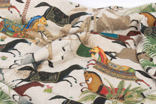 Charger l'image dans la galerie, Plaid en lin "Chevaux"