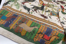 Charger l'image dans la galerie, Plaid en lin "Chevaux"