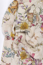 Charger l'image dans la galerie, Plaid en lin "Fleurs et animaux"