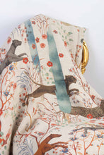 Charger l'image dans la galerie, Plaid en lin "Panthères"