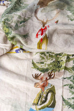 Charger l'image dans la galerie, Plaid en lin "Balade en montagne"