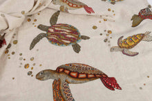 Charger l'image dans la galerie, Plaid en lin "Tortues"