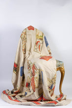 Charger l'image dans la galerie, Plaid en lin "Jeux de cartes"