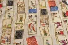 Charger l'image dans la galerie, Plaid en lin "Jeux de cartes"