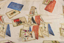 Charger l'image dans la galerie, Plaid en lin "Jeux de cartes"