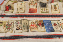 Charger l'image dans la galerie, Plaid en lin "Jeux de cartes"