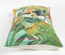Load image into Gallery viewer, Coussin rectangulaire en lin &quot;Valéria&quot;
