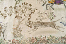 Load image into Gallery viewer, Plaid en lin &#39;India&quot;
