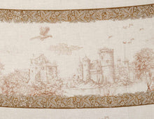 Load image into Gallery viewer, Plaid en lin &quot; journée à la chasse&quot;
