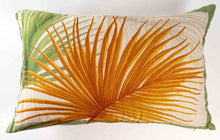 Load image into Gallery viewer, Rectangular linen cushion &quot;Tropics&quot;
