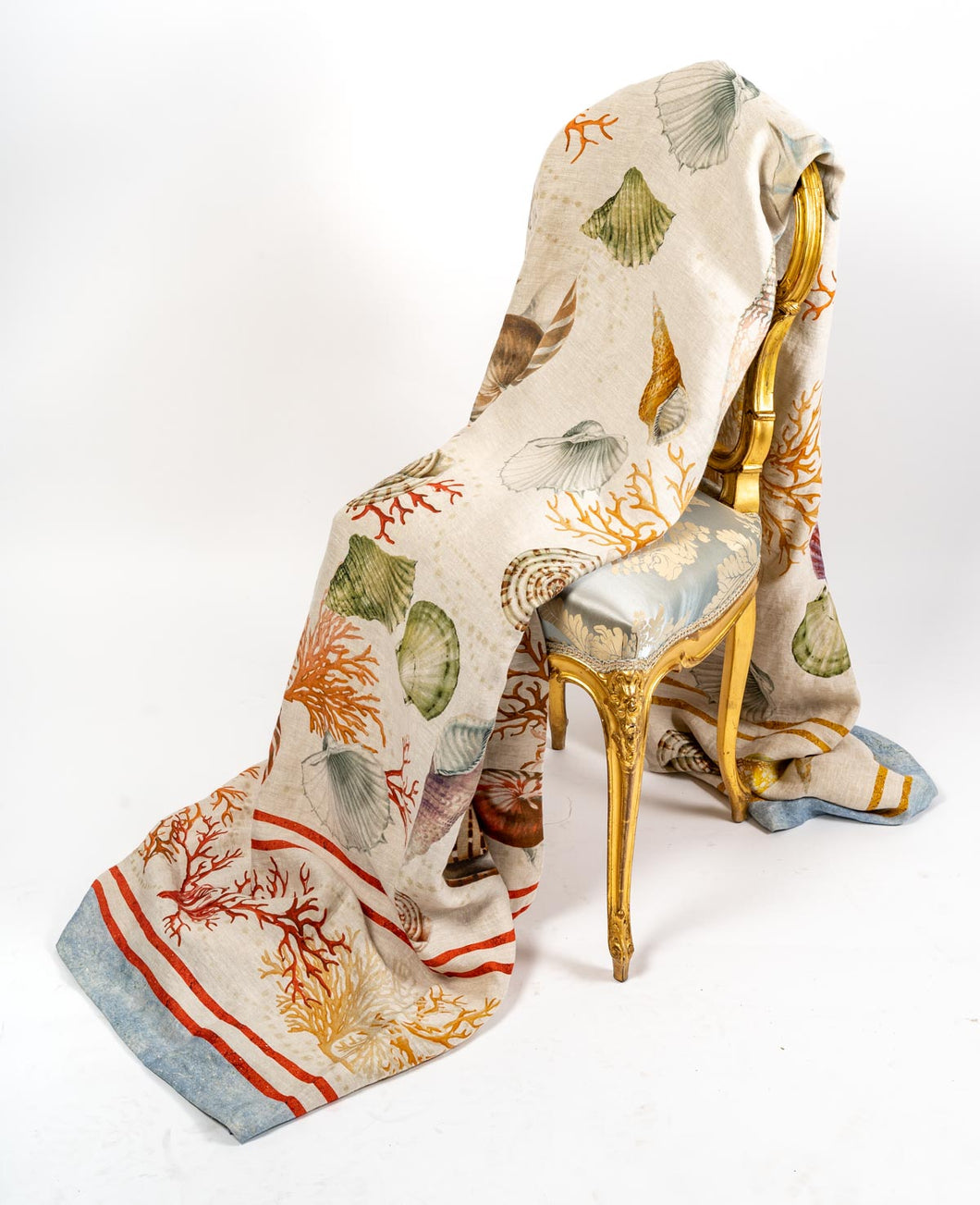 Linen throw 
