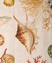 Load image into Gallery viewer, Linen throw &quot;Coquillages&quot;
