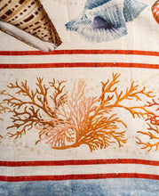 Load image into Gallery viewer, Linen throw &quot;Coquillages&quot;
