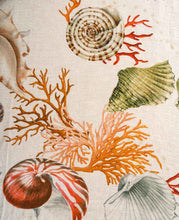 Load image into Gallery viewer, Linen throw &quot;Coquillages&quot;
