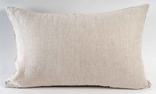 Load image into Gallery viewer, Rectangular linen cushion &quot;Perroquets&quot; 
