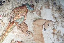 Charger l&#39;image dans la galerie, Plaid en lin &quot; Animaux de la forêt&quot;
