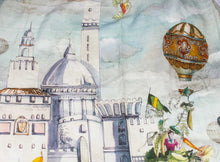 Load image into Gallery viewer, Linen tablecloth &quot;Décors Italiens&quot;
